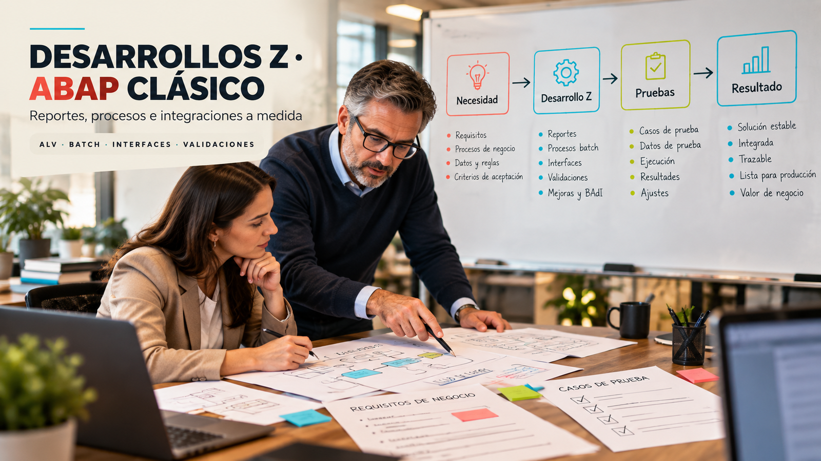 Desarrollos Z - ABAP clásico — servicio de Burgos Cloud