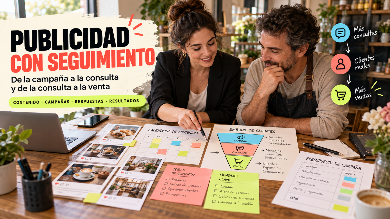 Publicidad con seguimiento — servicio de Burgos Cloud